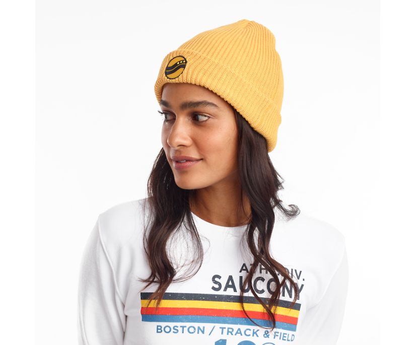 Saucony Rested Women's Beanies Yellow | Canada 355JPQJ